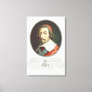 Impressão Em Tela Armand Jean Duplessis, cardeal, Duc de Richelieu