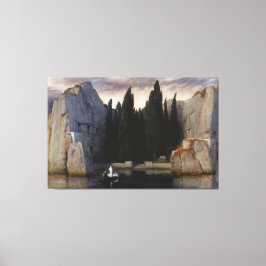 Impressão Em Tela Arnold Bocklin - A Ilha do Morto (1883)