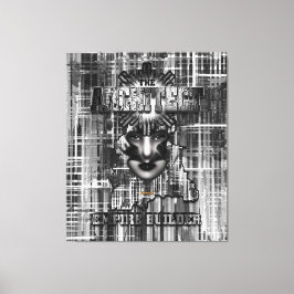 Impressão Em Tela Arquiteto_Empire Builder Abstrato Arte Digital