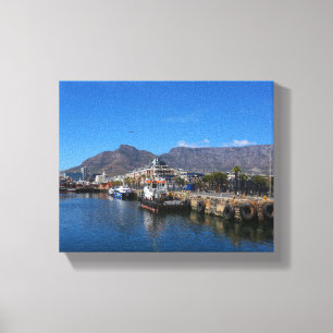 Impressão Em Tela Arquitetura da Cape Town Waterfront South Africa S