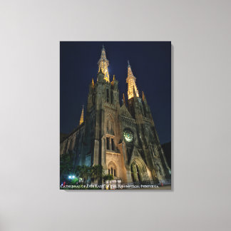 Impressão Em Tela Arquitetura da Igreja Catedral Católica Romana