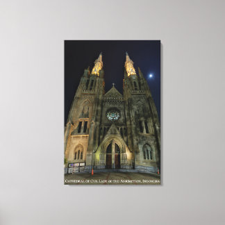 Impressão Em Tela Arquitetura da Igreja Catedral Católica Romana