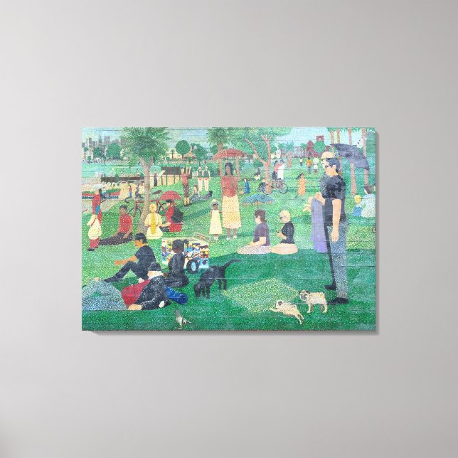 Impressão Em Tela art2Celebrado: Uma tarde de domingo no Parque Dolo (Frente)