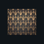 Impressão Em Tela Art Deco Black Dourado: Retro.<br><div class="desc">Papel de parede da Art deco. Padrão preto e ouro. Fundo no estilo retroativo. Ilustração Vintage vintage recue no tempo com este wallpaper de deco de arte em preto e ouro. Papel de parede Art Deco a preto e Dourado para coisas retroradas e ventais. fundo, padrão, abstrato, ilustração, textura, decoração,...</div>