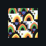 Impressão Em Tela Art Deco Design nº 4 @ Emporio Moffa<br><div class="desc">Vintage Art Deco design.</div>