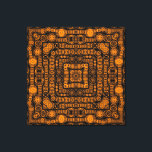 Impressão Em Tela Art Deco Dourado Retro Squares Abstrato<br><div class="desc">Art Deco Dourado Retro Squares Abstrato</div>
