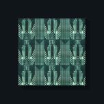 Impressão Em Tela Art deco, Verde, preto, padrão, art nouveau, vinta<br><div class="desc">Art deco,  Verde,  preto,  padrão,  art nouveau, vintage, chic, elegant, retro, tendências, moderno, </div>