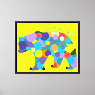Impressão Em Tela Art It's Oficial Bear #033f - A MichaelsonEffect
