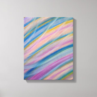Impressão Em Tela Arte abstrata colorida única P8