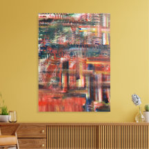 Arte Abstrata em Tela para Parede