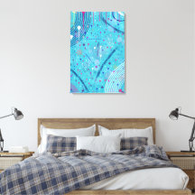 Arte abstrata: faíscas no céu