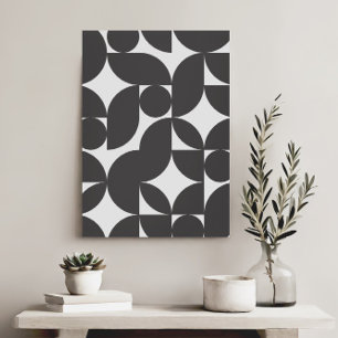 Impressão Em Tela Arte Abstrato Minimalista Geométrica Moderna Elega