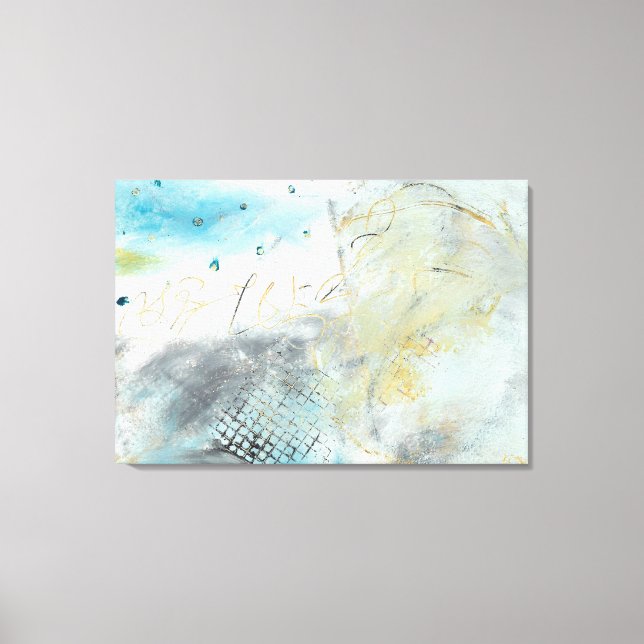 Impressão Em Tela Arte Abstrato original (Frente)