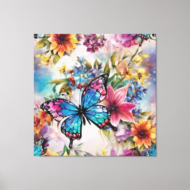 Impressão Em Tela Arte Adorável (Frente)