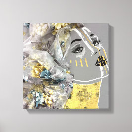 Impressão Em Tela Arte Africana