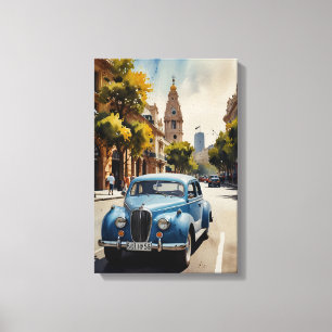 Impressão Em Tela Arte aquática de Buenos Aires
