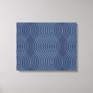 Impressão Em Tela Arte azul, decorativa, simples, moderna, moderna e