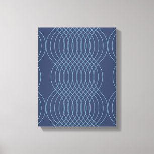 Impressão Em Tela Arte azul, decorativa, simples, moderna, moderna e