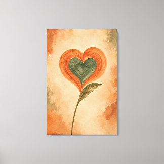Impressão Em Tela Arte Botânica em Parede Desert Heart
