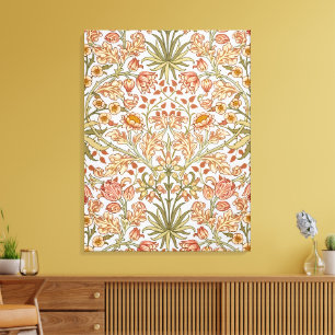 Impressão Em Tela Arte Botânica Floral de Jacinto de William Morris