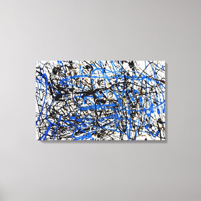 Impressão Em Tela Arte Contemporânea (Frente)