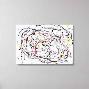 Impressão Em Tela Arte Contemporânea