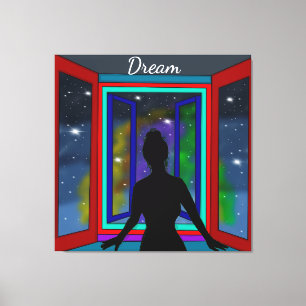 Impressão Em Tela Arte Cósmica