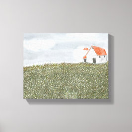 Impressão Em Tela Arte da paisagem da barninha