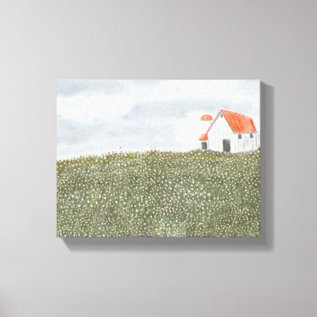 Impressão Em Tela Arte da paisagem da barninha (Frente)