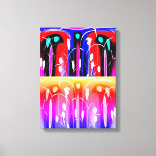Impressão Em Tela Arte de dimensões alienígenas