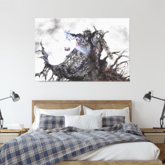 Impressão Em Tela Arte de fantasia sombria 