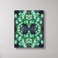 Arte de Flores de Margarida Africana Verde