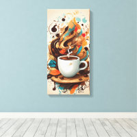 Arte de Fluxo de Café