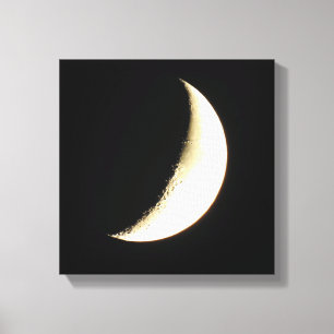 Impressão Em Tela Arte de Fotografia da Lua