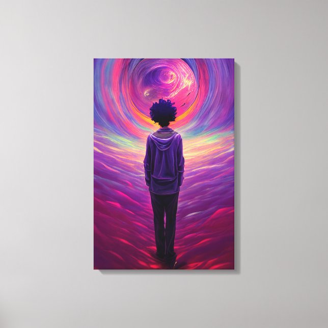 Impressão Em Tela Arte de Impressão de Tela Esticada: Túnel NDE NDE (Frente)