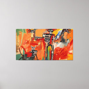 Impressão Em Tela arte de Jean Michel Basquiat