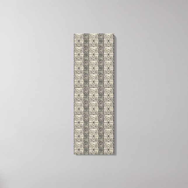 Impressão Em Tela Arte de Padrão Geométrico de Pixel de Abstrato Mod (Frente)