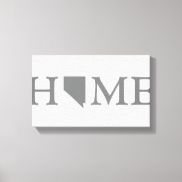 Impressão Em Tela Arte de Palavras do Estado de Nevada