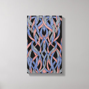 Impressão Em Tela Arte de Parede Abstrata Contemporânea Tempestade d