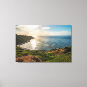 Impressão Em Tela Arte de Parede Bluff Cove Sunset Costa da Califó
