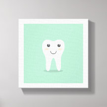 Arte de Parede de Dentista Fofa Arte de Dentista D