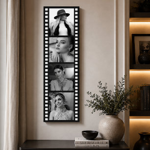 Impressão Em Tela Arte de Parede de Faixa de Filme de Foto Personali