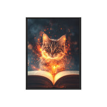 Arte de Parede de Gato Mágico