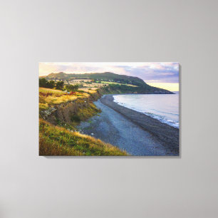 Impressão Em Tela Arte de Parede em Tela da Praia de Greystones Ir