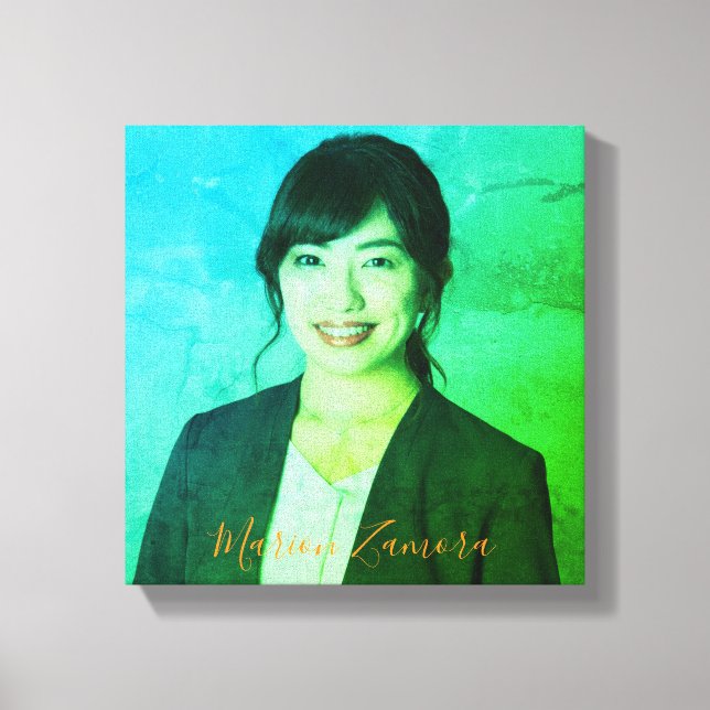 Impressão Em Tela Arte de Parede em Tela Esticada de Foto Simples e  (Frente)