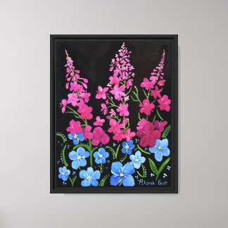 Impressão Em Tela Arte de Parede em Tela Exuberância de Alaska Firew