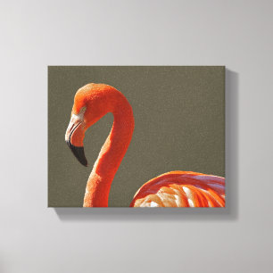 Impressão Em Tela Arte de parede Flamingo