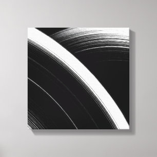 Impressão Em Tela Arte de parede mínima de Abstrato branco e preto