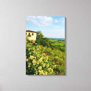 Impressão Em Tela Arte de Parede no Canva - Panzano in Chianti, TOSC