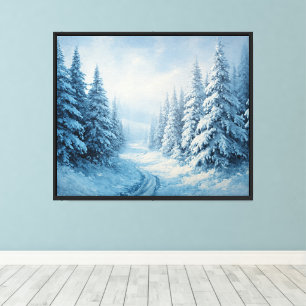 Impressão Em Tela Arte de Parede Paisagem – Casa Tranquila Inspirada